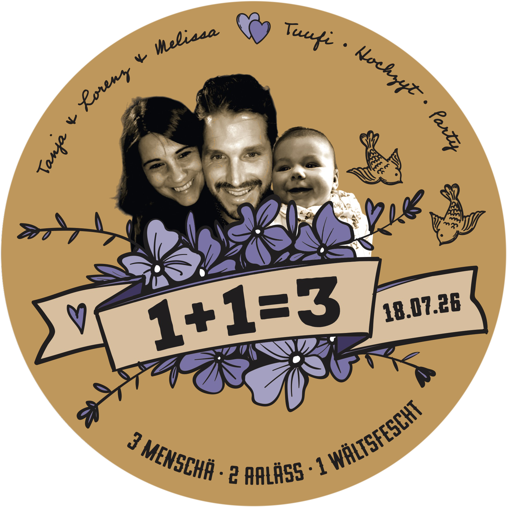 Tanja & Lorenz & Melissa — 18. Juli 2026